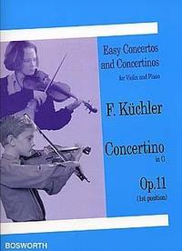 FERDINAND KUCHLER :  CONCERTINO IN G OPUS 11 (1ST POSITION)