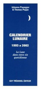 CALENDRIER LUNAIRE DE 1993 A 2002