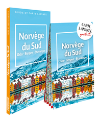 Norvège du Sud. Oslo, Bergen, Stavanger (guide et carte laminée)