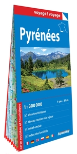 PYRENEES 1/300.000 (CARTE GRAND FORMAT EN PAPIER)