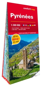 Pyrénées 1/300.000 (carte grand format laminée)