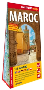 Maroc 1/1.500.000 (carte format grand laminée)