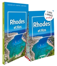 RHODES ET KOS (GUIDE ET CARTE LAMINEE)