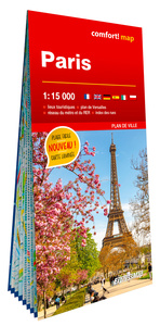 Paris 1/15.000 (carte grand format laminée - plan de ville)