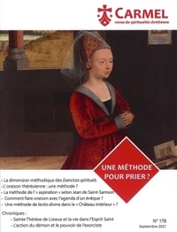 UNE METHODE POUR PRIER - SEPTEMBRE 2021 N 178