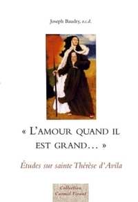 L'AMOUR QUAND IL EST GRAND...  - ETUDES SUR SAINTE THERESE D'AVILA