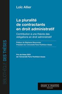 La pluralité de contractants en droit administratif