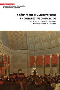 LA DEMOCRATIE SEMI-DIRECTE DANS UNE PERSPECTIVE COMPARATIVE