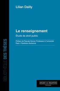 Le renseignement
