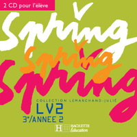 Spring LV2 3e, Coffret 2 CD audio / élève