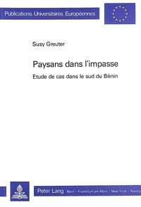 PAYSANS DANS L'IMPASSE