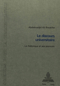 LE DISCOURS UNIVERSITAIRE
