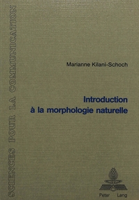 INTRODUCTION A LA MORPHOLOGIE NATURELLE