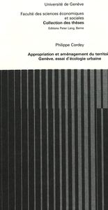 APPROPRIATION ET AMENAGEMENT DU TERRITOIRE