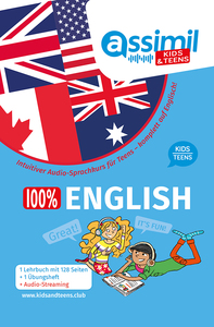 100% english - kids & teens