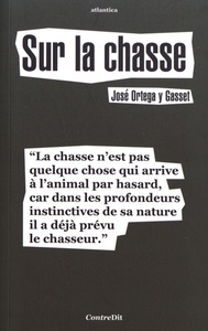 SUR LA CHASSE