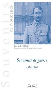 SOUVENIRS DE GUERRE 1914-1918