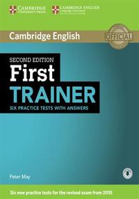 First trainer; six practice tests with answers with audio, 2nd ed.