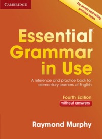 ESSENTIAL GRAMMAR IN USE FOURTH EDITION BOOK WITHOUT ANSWERS