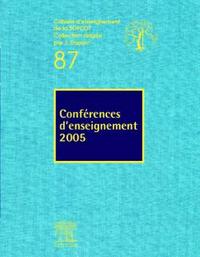 CONFERENCES D'ENSEIGNEMENT 2005