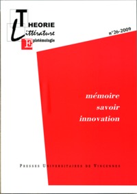 Mémoire savoirs innovation