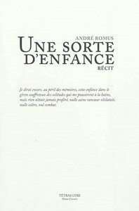 UNE SORTE D'ENFANCE : RECIT