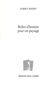 Bribes d'homme pour un paysage