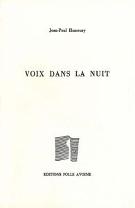 VOIX DANS LA NUIT