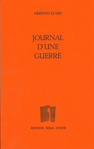 JOURNAL D'UNE GUERRE