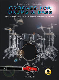 GROOVES FOR DRUMS & BASS BATTERIE +CD