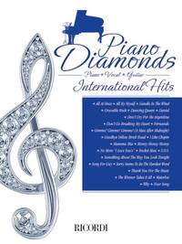 PIANO DIAMONDS: INTERNATIONAL HITS PIANO, VOIX, GUITARE