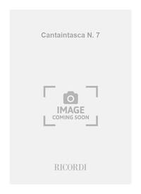 CANTAINTASCA N. 7 PIANO, VOIX, GUITARE