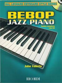 BEBOP JAZZ PIANO PIANO +CD