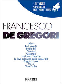 FRANCESCO DE GREGORI PIANO, VOIX, GUITARE