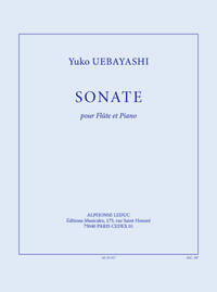 UEBAYASHI: SONATE (26') POUR FLUTE ET PIANO LIVRE SUR LA MUSIQUE