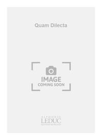 JEAN-PHILIPPE RAMEAU: QUAM DILECTA (CHORAL-MIXED ACCOMPANIED)