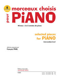 MORCEAUX CHOISIS POUR PIANO (SELECTED PIECES FOR PIANO) (BOOK/DOWNLOAD CARD) PIANO+TELECHARGEMENT