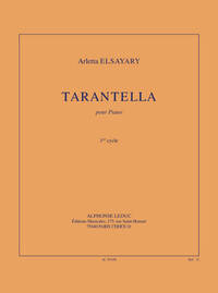 ELSAYARY: TARANTELLA (1'20'') POUR PIANO (CYCLE 1) PIANO