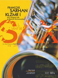 SARHAN: KLZMR I (3'30'') (3E) (LIVRE AVEC CD) (COLLECTION VENT DE SAX) POUR SAXOPHONE ALTO ET DISPOS