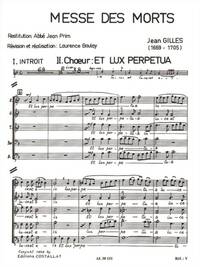 JEAN GILLES: MESSE DES MORTS