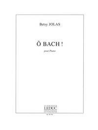 JOLAS O BACH PIANO BOOK