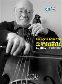 FRANCOIS RABBATH: NOUVELLE TECHNIQUE DE LA CONTREBASSE - VOL. 4 (BOOK)