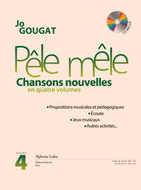 JO GOUGAT: PELE-MELE, VOL. 4 (BOOK/CD) +CD