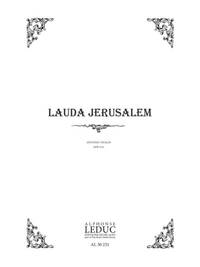ANTONIO LUCIO VIVALDI: LAUDA JERUSALEM (CHORUS PART 1) (CHORAL)