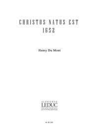 HENRI DUMONT: CHRISTUS NATUS EST (CHORAL)