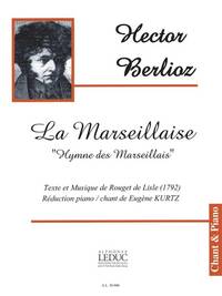 BERLIOZ ROUGET DE L. MARSEILLAISE VOICE & PIANO BOOK