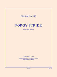 LAUBA: PORGY STRIDE (2 PIANOS) PIANO