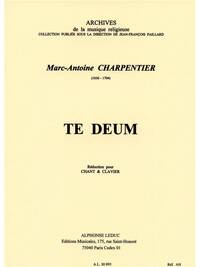 MARC-ANTOINE CHARPENTIER: TE DEUM