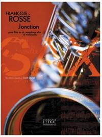 ROSSE FRANCOIS JONCTION (GEORGEL) ALTO SAXOPHONE & PIANO BOOK