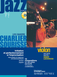 CHARLIER/SOURISSE: JAZZ - VIOLIN (BOOK/CD)